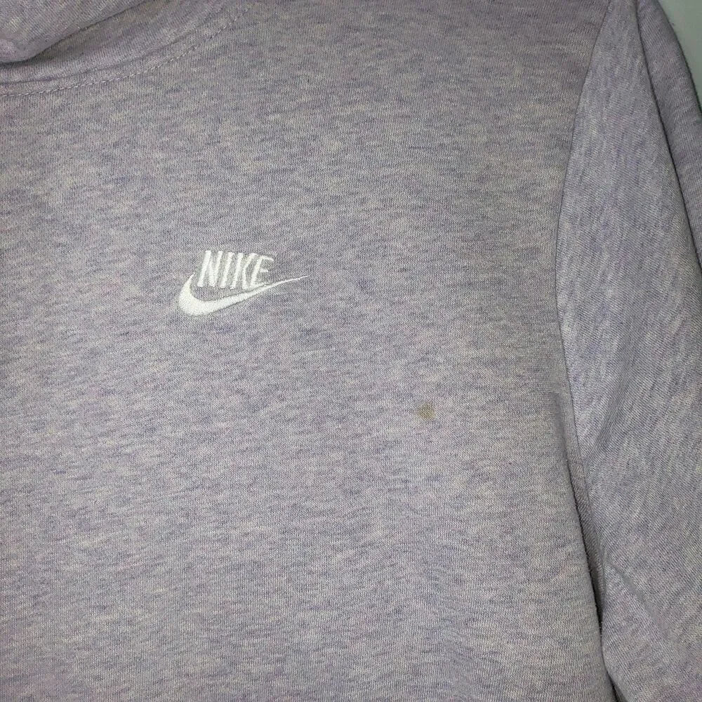 Nike Lavender Purple Hooded Hoodie Sweatshirt Womens Plus Size 2XL